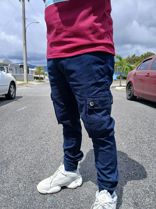 Jogger Cargo Navy