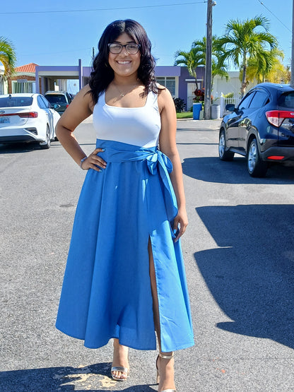 Denim Midi Dress